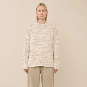 Lauren Manoogian Roll Neck Marl Sweater Size 2